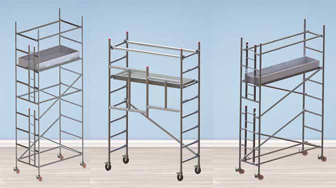 Aluminum Scaffolding Makes Easy To Work On Construction Sites