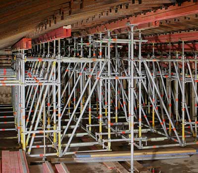 Scaffolding for Heavy Support for Shoring